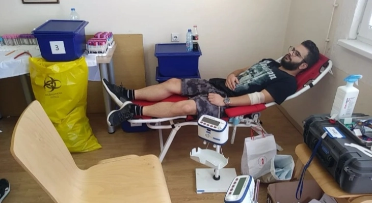 Во крводарителска акција собрани 65 крвни единици во Делчево