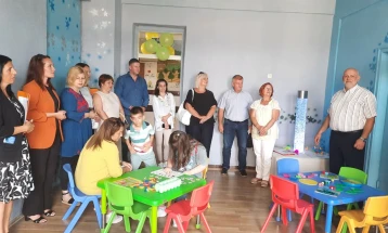 Отворена сензорна соба за поинклузивен образовен процес во училиштето „Св.Климент Охридски“ во Делчево