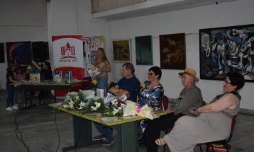 Во Струмица се одржа портрет на писателката, уредничка и едукаторка Ксенија Маказлиева Трајчева