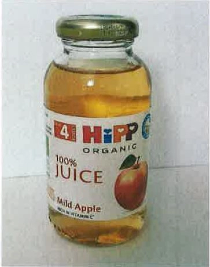 Превентивно повлекување на одредена серија на производ на HiPP Органски сок од јаболко 200ml од пазарот