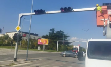 Се санира светлосната сигнализација на крстосниците во централното градско подрачје