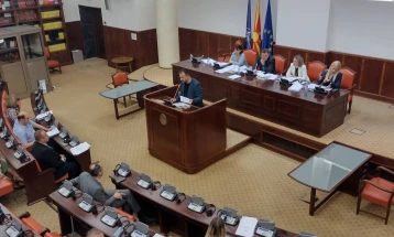 Седница на собраниската Комисија за прашања на изборите и именувањата, на дневен ред и изборот на уставни судии