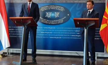 Османи - Хукстра: Пријателството и партнерството помеѓу нашите две држави што се одвива во последните три децении