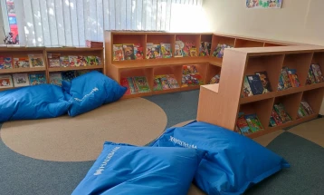 Донирано детско катче во библиотеката во Кавадарци