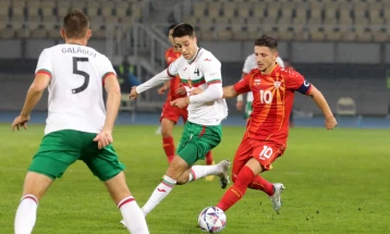 Македонската фудбалска репрезентација со пораз од Бугарија ги заврши настапите во Лигата на нации