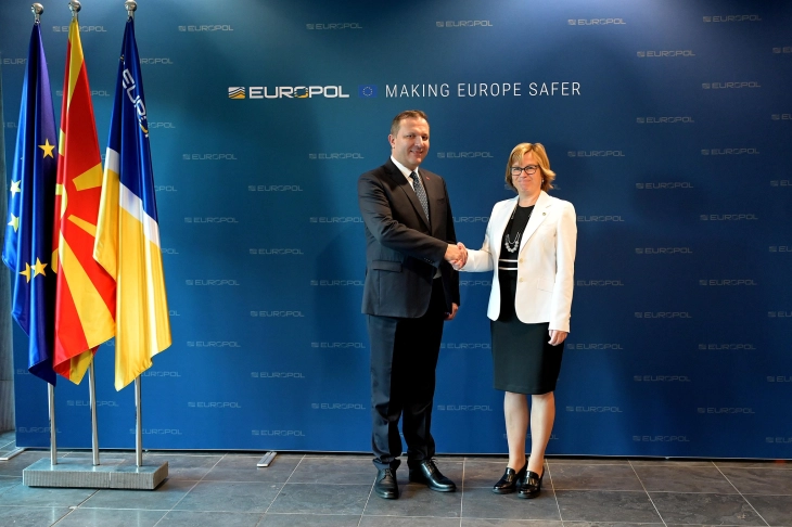Спасовски: Ефикасната оперативна соработка со ЕВРОПОЛ продолжува и во наредниот период