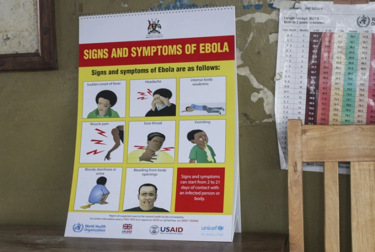 СЗО: Во Уганда 29 лица починаа од ебола, меѓу нив и здравствени работници