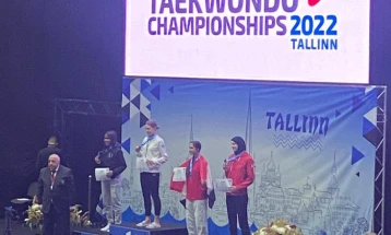 Два златни медали за македонските таеквондисти на Европското првенство во Талин