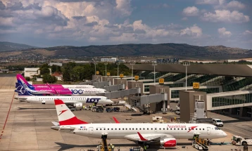 Во деветте месеци од 2022 година, ТАВ Македонија има пораст од 82 отсто на патничкиот сообраќај во однос на лани