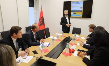 Министер советникот во македонската Амбасада во Тирана, Спахиу учествуваше на средба во ЦИК