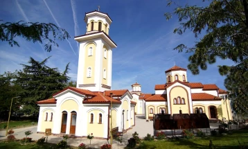 Во Велес кај Багремче викендов ќе се освети новата црква „Св. Јован Крстител“