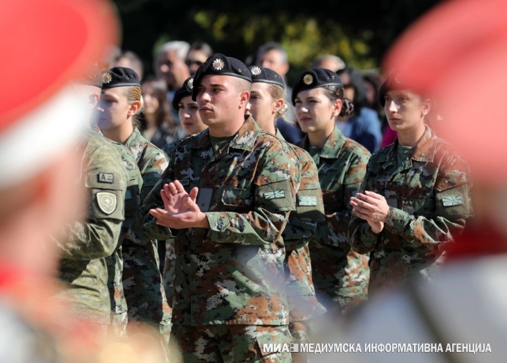 Воената академија ги промовираше новите потпоручници и новите питомци