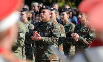 Воената академија ги промовираше новите потпоручници и новите питомци