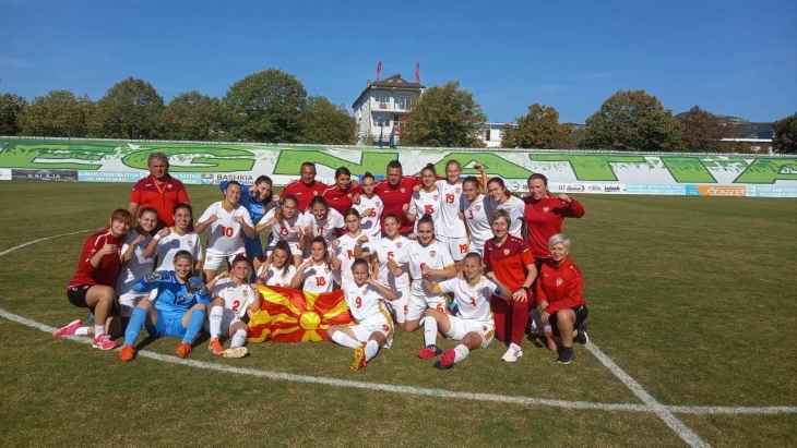 У17: Македонските фудбалерки со победа над Молдавија го потврдија пласманот во А-лигата