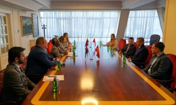 ВМРО-ДПМНЕ: Мицкоски оствари средба со претставниците на НДИ