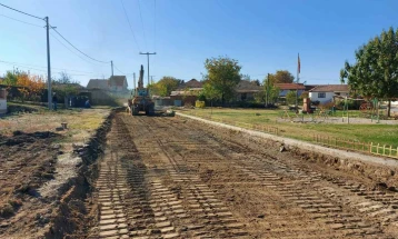 Започна изградбата на дел од улица во неготинско  Пепелиште
