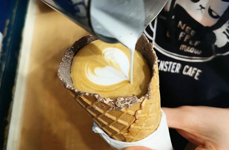 Кафе во корнет - најскапото во Виена