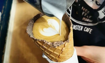 Кафе во корнет - најскапото во Виена