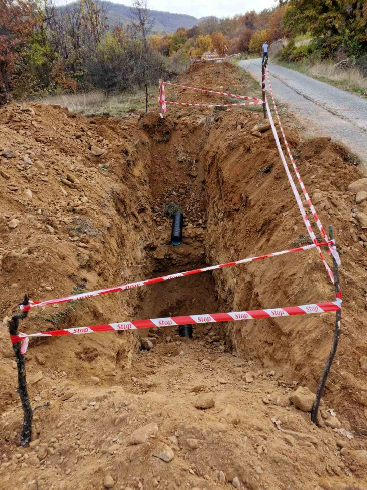 Се гради нова канализациска мрежа во кривопаланечкото село Мождивњак 