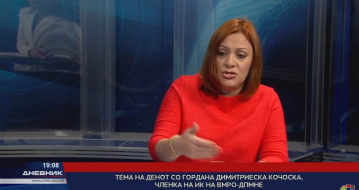 Димитриеска Кочоска: СДСМ наместо да навредува, да побара отчет од своите градоначалници за нивното неработење
