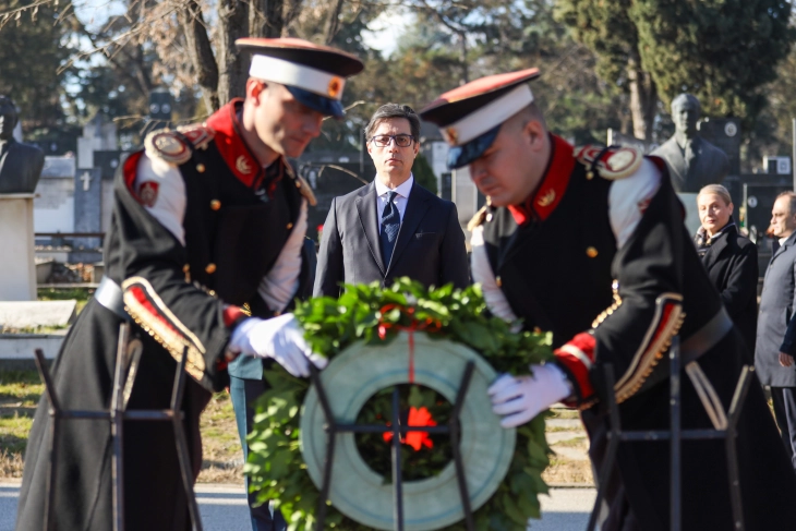 Shënohen 10 vjet nga vdekja e presidentit Kiro Gligorov