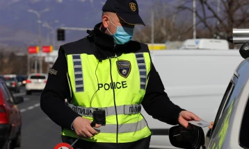 Sanksionohen 85 shoferë për vozitje të shpejtë në autostradën Kumanovë – Shkup – Veles