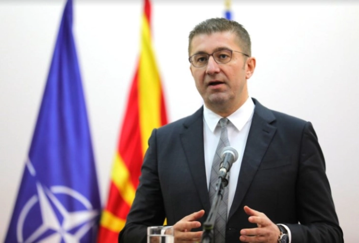 Deklaratë e liderit të VMRO-DPMNE-së Hristijan Mickovski (drejtpëdrejtë)