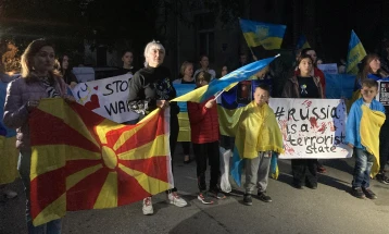 Protestë e Shoqatës “Lesja Ukrainka”