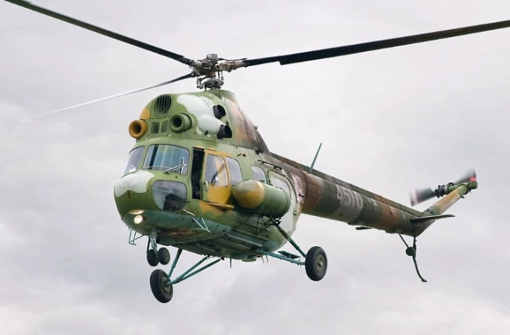 U rrëzua një helikopter në Rusi