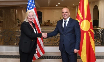 Kovaçevski - Ageler: Konfirmim i partneritetit strategjik me SHBA-në dhe mbështetje e fuqishme për integrimin evropian