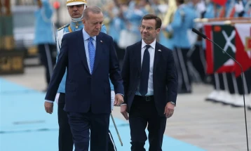 Erdogan paralajmëroi takim të ri për pranimin e Suedisë dhe Finlandës në NATO