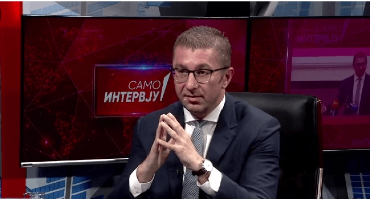 Mickoski: Është e qartë se nuk ka 80 deputetë të cilët e mbështesin politikën e kësaj Qeveria