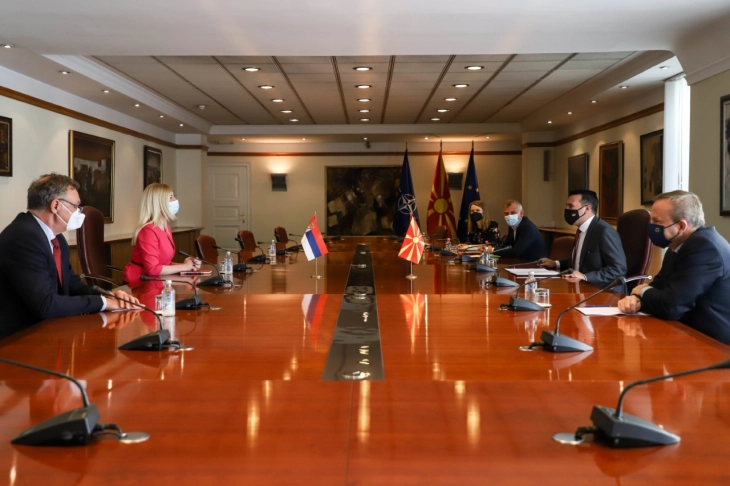 Zaev-Jovanović: High level of friendship, cooperation between North Macedonia, Serbia