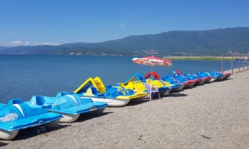 Lifeguards on duty at only four beaches in Struga