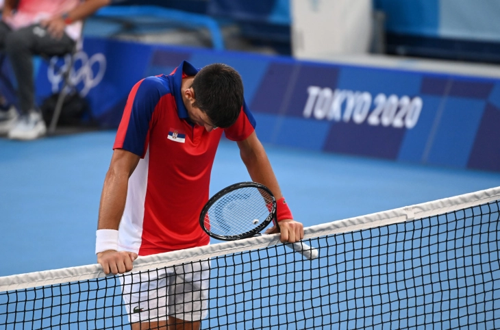 No singles medal for Djokovic as Carreno Busta beats him for bronze