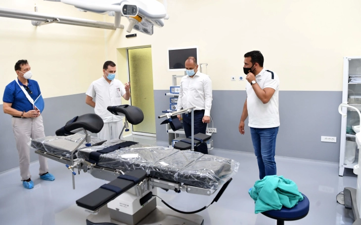 Renovated Gevgelija hospital gets operating room, diabetes center, physiotherapy unit