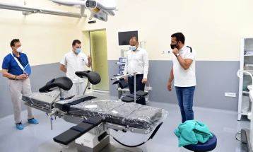 Renovated Gevgelija hospital gets operating room, diabetes center, physiotherapy unit