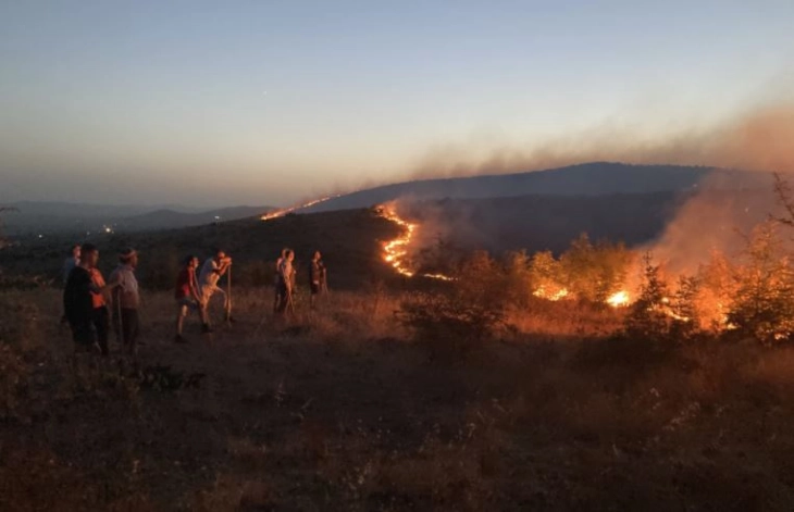 Kochani wildfire under control, local authorities remain vigilant