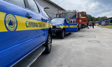 Slovenia to send 16 fire engines, 46 firefighters to North Macedonia
