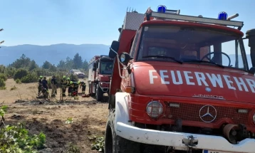 Austrian fireman hospitalized in Skopje after sustaining back injury