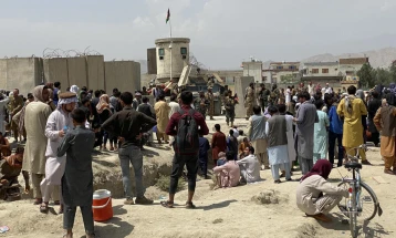 Seven Afghans killed in Kabul airport chaos, says British ministry