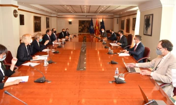 Zaev meets with EBRD delegation