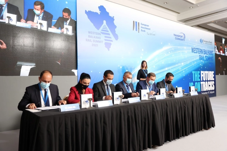 North Macedonia, WB countries sign document prioritizing rail transport development