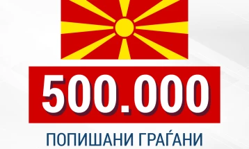 SSO: 502,000 citizens counted by Monday afternoon