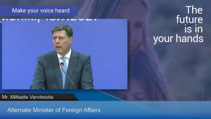 Varvitsiotis: EU integration of Western Balkans not a matter of debate but of time