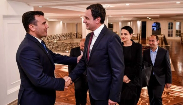 Joint session in Skopje of North Macedonia, Kosovo governments