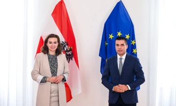 Nikolovski - Zadić: Austria supports bold policies in fight against corruption