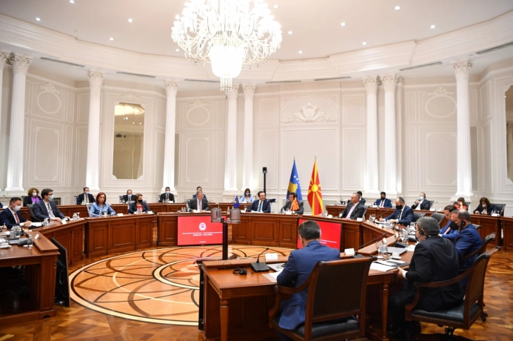 Gov’t: Joint session of North Macedonia, Kosovo governments reaffirms interests in Western Balkans as region of lasting peace