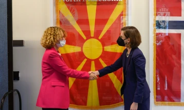 Macedonian flag unveiled in Pentagon’s NATO Corridor