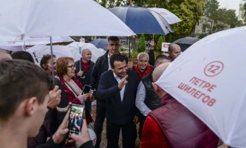 SDSM shows care for all, small businesses to get new opportunities, Zaev tells Chair rally